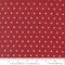 Fabric Moda Crimson Double Star American Gatherings III by the Quarter Yard 49324-12